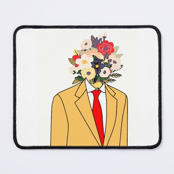 Item preview, Flowers in a suit designed and sold by Thedigital91.