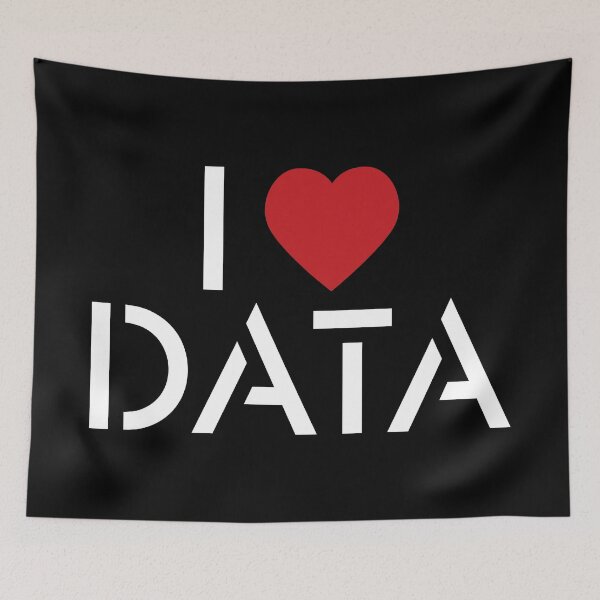 Item preview, I Heart Data designed and sold by teesaurus.