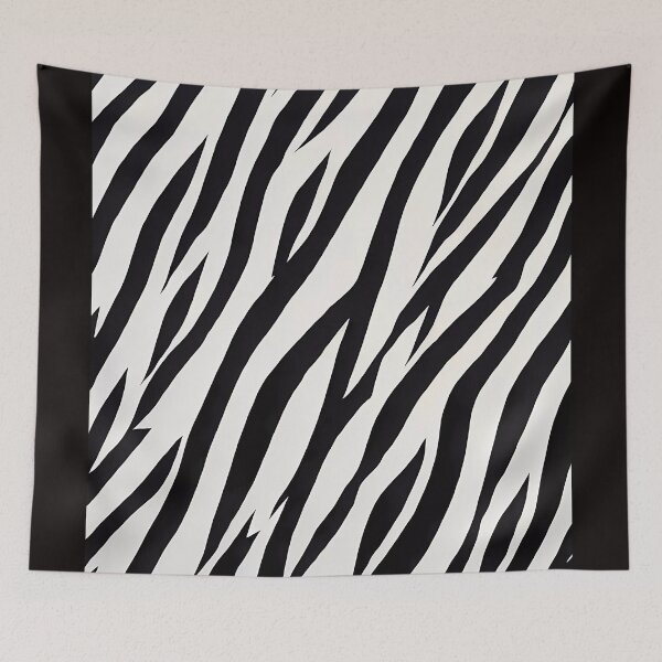 Item preview, elegant white tiger stripes designed and sold by Omarupattern51.