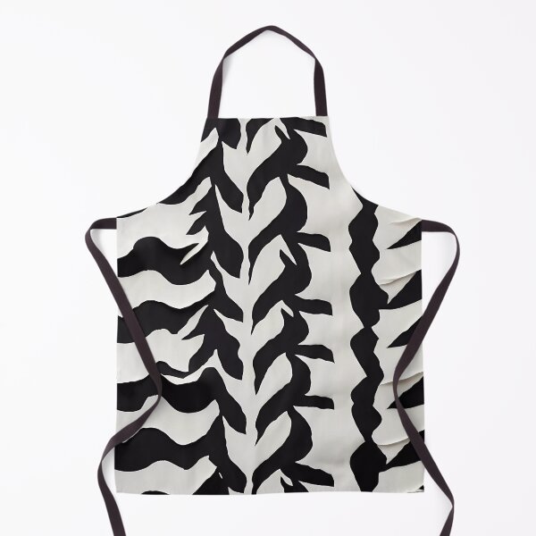Item preview, Abstract black and white tiger pattern designed and sold by Omarupattern51.