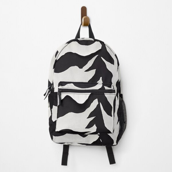 Item preview, Abstract black and white tiger pattern designed and sold by Omarupattern51.
