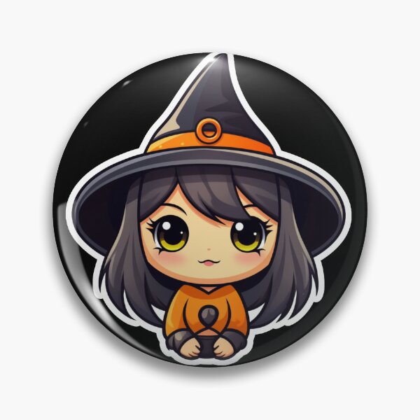 Item preview, Cute Halloween Witch Stickers｜Halloween Sticker designed and sold by SuccessSK.