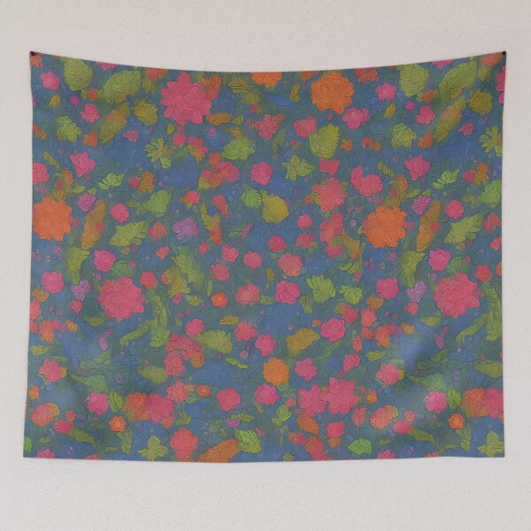 Item preview, Aesthetic Flower Pattern designed and sold by Indie-Chille.