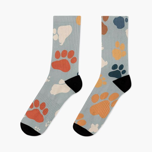 Aperçu de l'œuvre motif de taches abstraites de pattes d'animaux de compagnie créée et vendue par Omarupattern51.