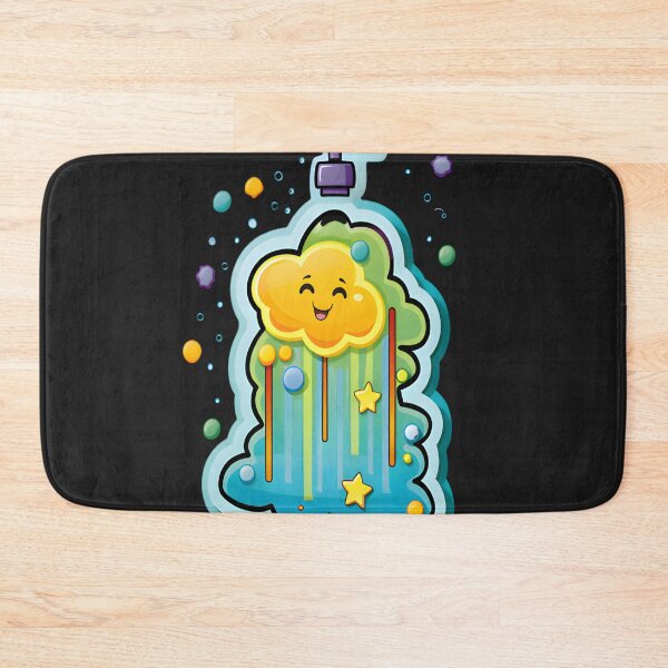 Item preview, Cloudy Day Delight: Whimsical Showering Cloud Design designed and sold by alaa-mously.