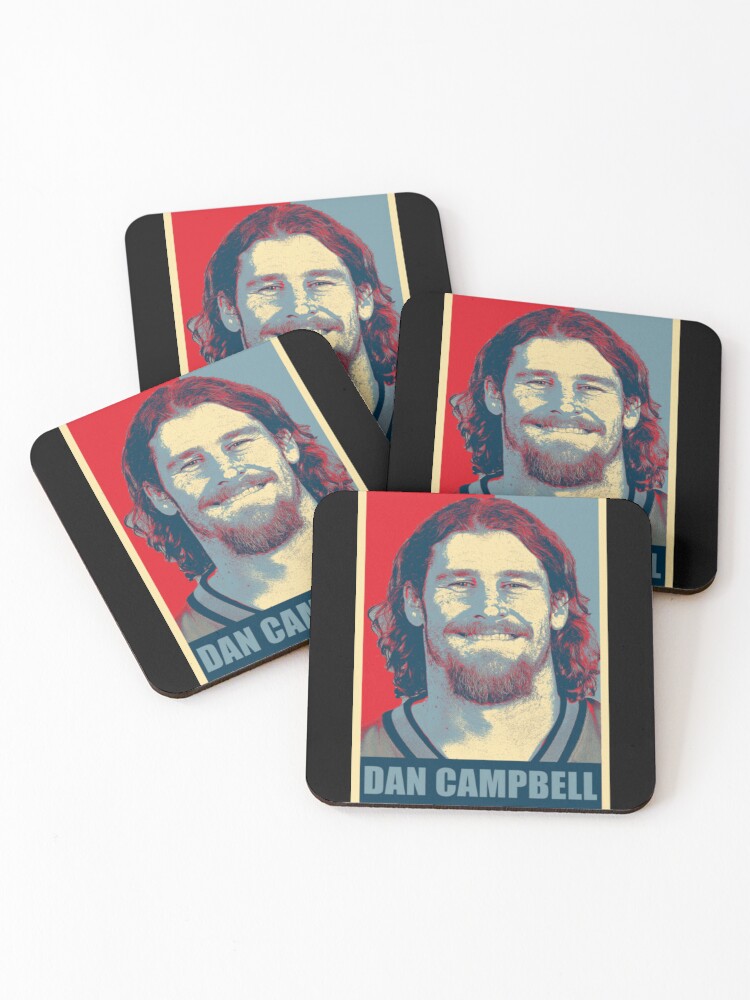 Dan Campbell Kneecaps Sticker for Sale by kymboilardf