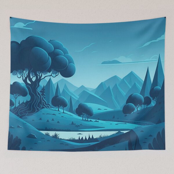 Item preview, Simple landscape designed and sold by Javier Narváez Solarte.