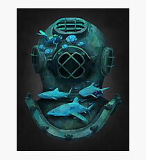 Deep diving Photographic Print