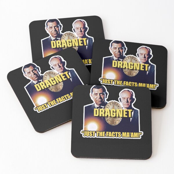Item preview, Just The Facts Dragnet Sergeant Joe Friday Bill Gannon Jack Webb Cop Shows designed and sold by ChetSaenubon.
