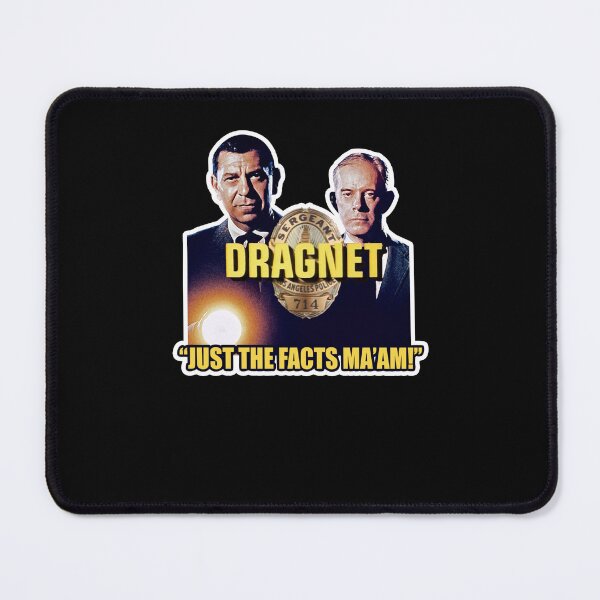 Item preview, Just The Facts Dragnet Sergeant Joe Friday Bill Gannon Jack Webb Cop Shows designed and sold by ChetSaenubon.