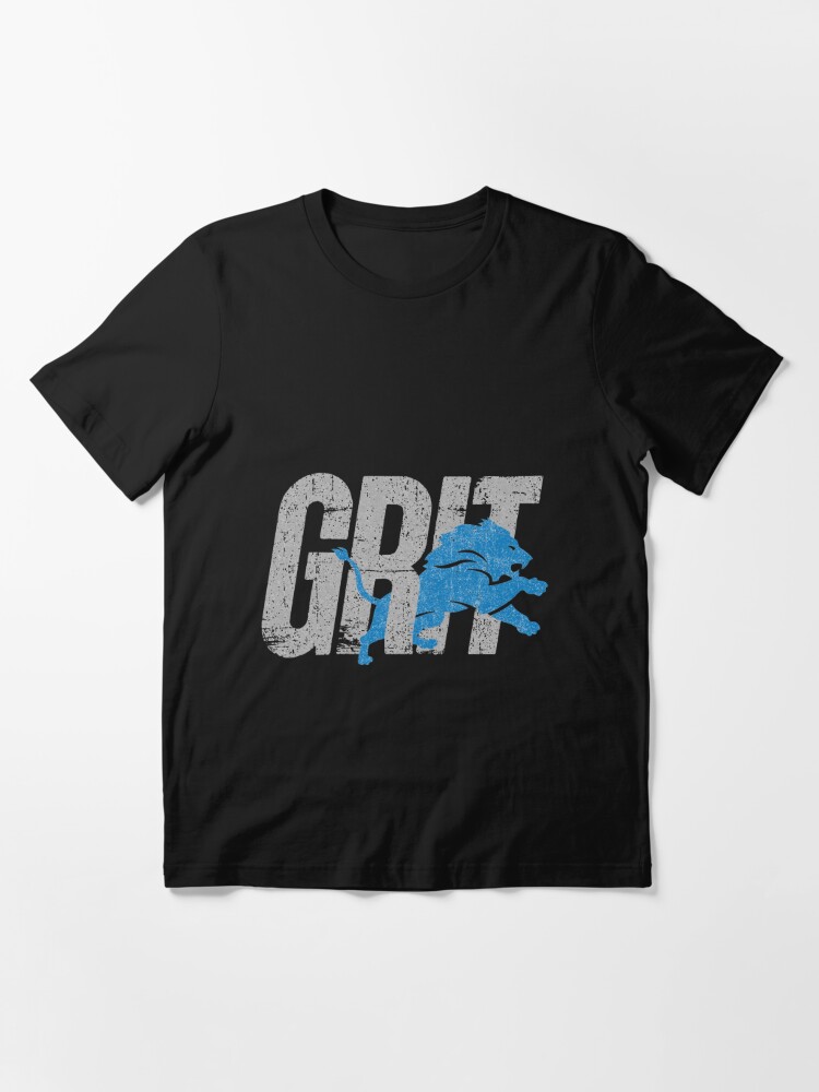 Detroit Football Grit, Adult T-Shirt / 2XL - Pro Football - Sports Fan Gear | BreakingT