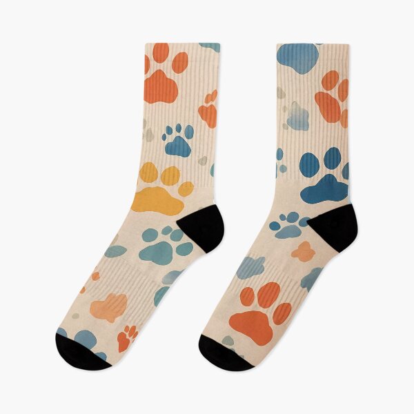 Aperçu de l'œuvre Pattes d'animaux multicolores créée et vendue par Omarupattern51.