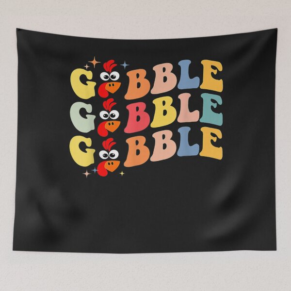 Item preview, Gobble Til You Wobble Dabbing Turkey Thanksgiving Men Women designed and sold by William Parker.
