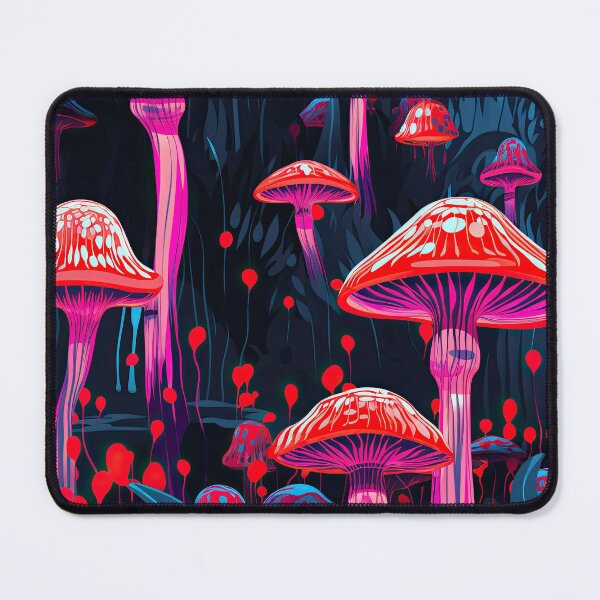 Artikelvorschau, Psychedelisches Pilzmuster entworfen und verkauft von AlienKingdom.