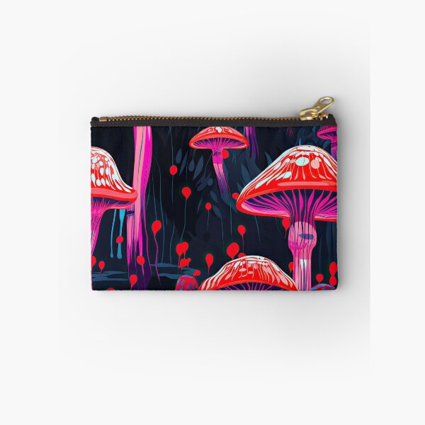 Aperçu de l'œuvre Motif de champignon psychédélique créée et vendue par AlienKingdom.