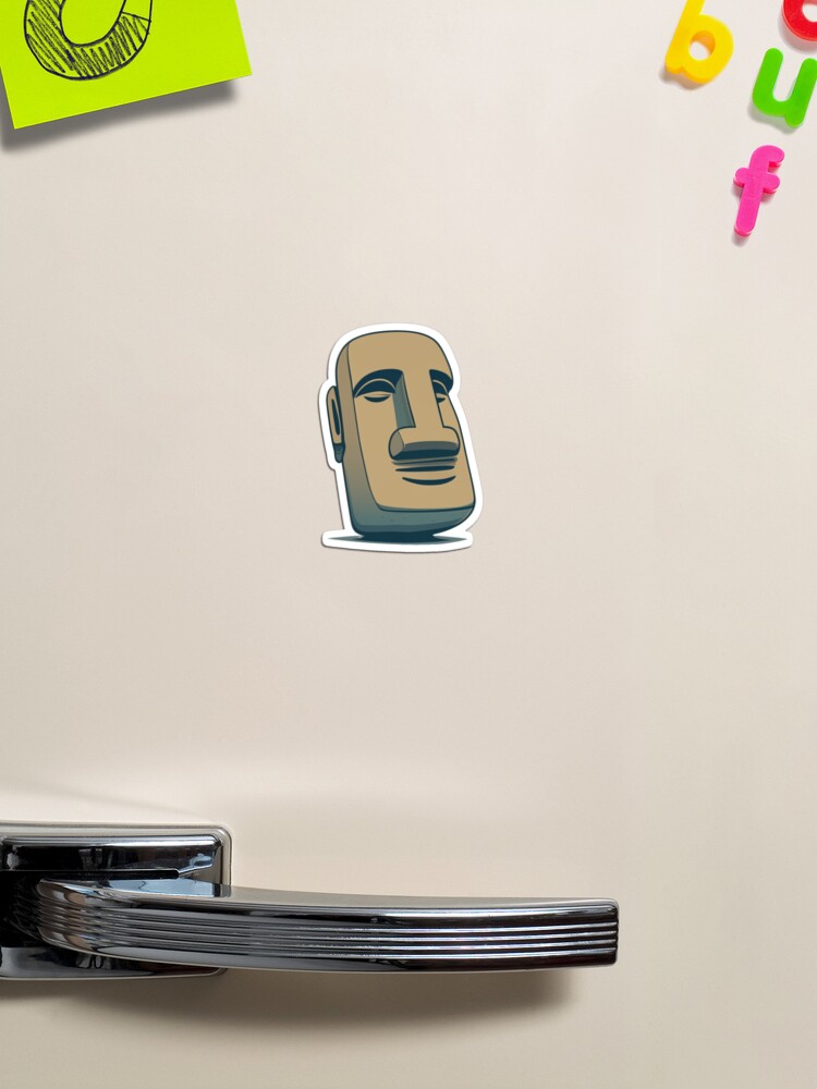 Moai Stickers for Sale