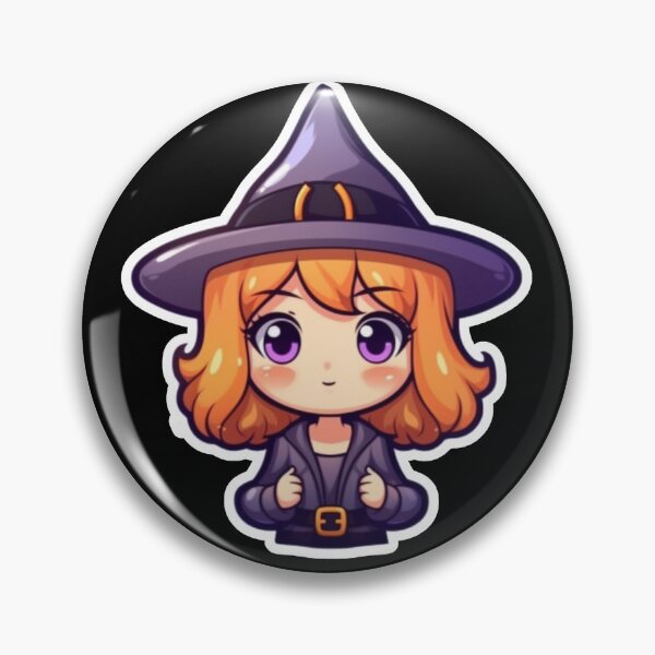 Item preview, Cute Halloween Witch Stickers｜Halloween Sticker designed and sold by SuccessSK.