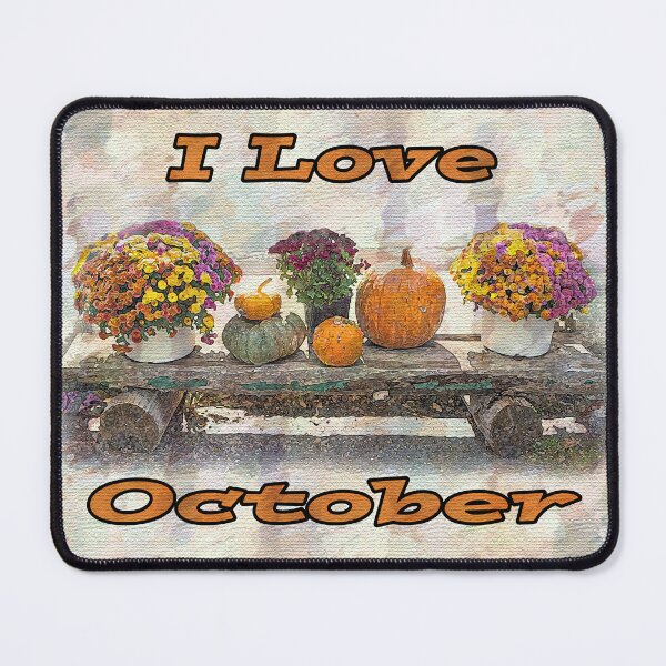 Item preview, I Love October designed and sold by CarolM.