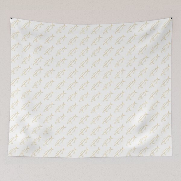 Item preview, Kawaii Amberjack Fish in Vanilla and White designed and sold by fruttidimare.
