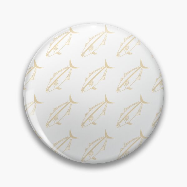 Item preview, Kawaii Amberjack Fish in Vanilla and White designed and sold by fruttidimare.