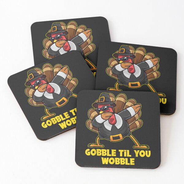 Item preview, Gobble Til You Wobble Funny Turkey Dabbing Thanksgiving designed and sold by William Parker.