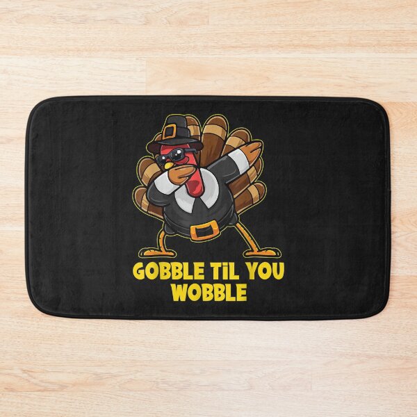 Item preview, Gobble Til You Wobble Funny Turkey Dabbing Thanksgiving designed and sold by William Parker.