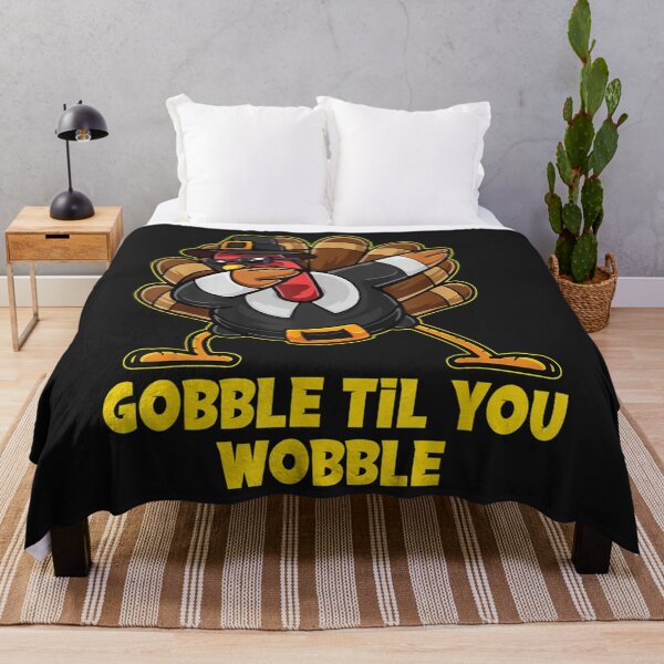 Item preview, Gobble Til You Wobble Funny Turkey Dabbing Thanksgiving designed and sold by William Parker.