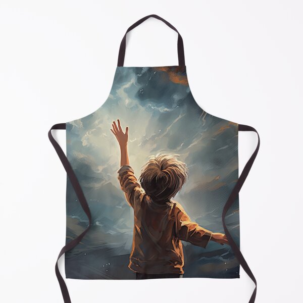 Item preview, a child's small hand reaching for the stars in the night sky, conveying innocence and wonder designed and sold by Surreal-Inc.