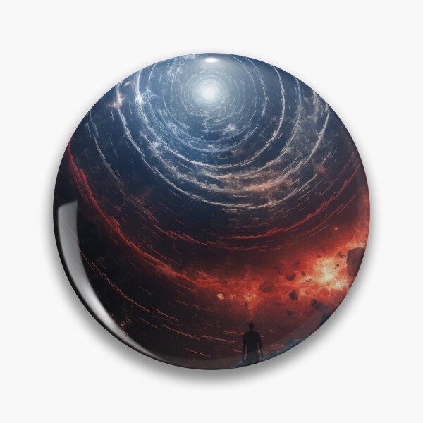 Item preview, a cosmic whirlpool sucking in stars and planets in an ethereal spiral designed and sold by Surreal-Inc.
