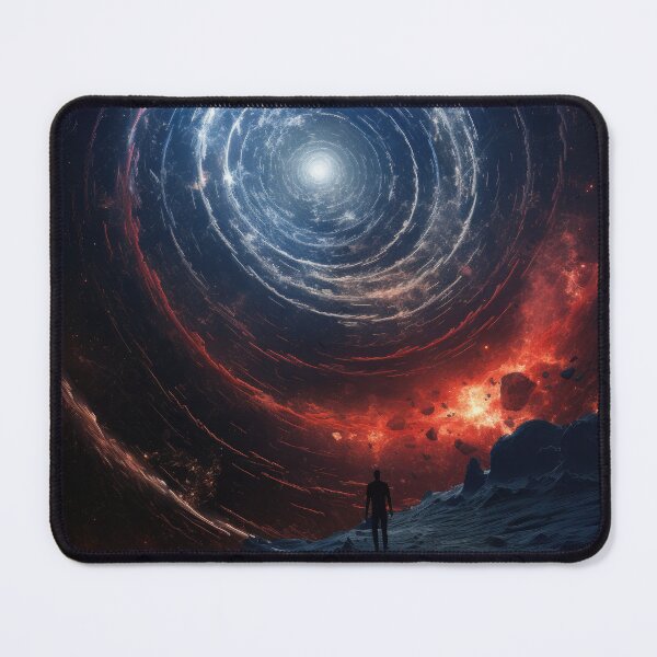 Item preview, a cosmic whirlpool sucking in stars and planets in an ethereal spiral designed and sold by Surreal-Inc.