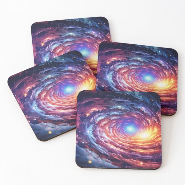 Item preview, a cosmic whirlpool sucking in stars and planets in an ethereal spiral designed and sold by Surreal-Inc.