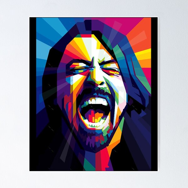 Foo Fighters MY HERO Song Lyrics Poster Print Wall Art