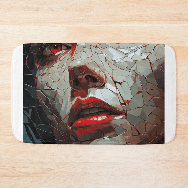 Item preview, a cracked mirror reflecting a fragmented face designed and sold by Surreal-Inc.
