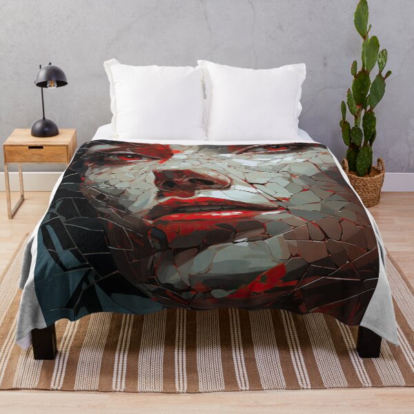 Item preview, a cracked mirror reflecting a fragmented face designed and sold by Surreal-Inc.