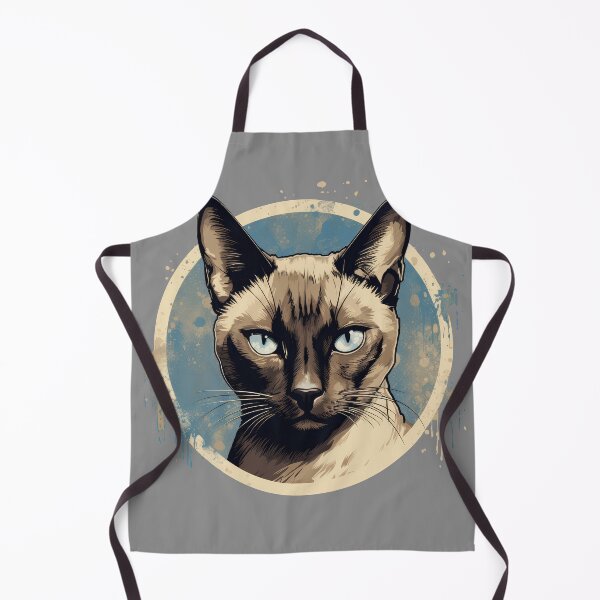 Item preview, Seal Point Siamese Cat Face designed and sold by Elisabeth Lucas.