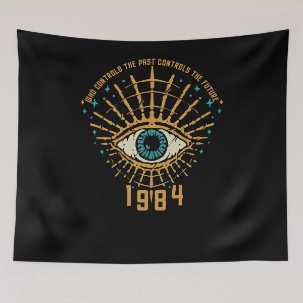 Item preview, 1984 George Orwell Control The Future  	 designed and sold by ssqpdrhopu5.