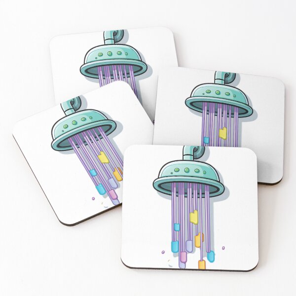 Item preview, Rainbow Shower - A Splash of Color designed and sold by alaa-mously.