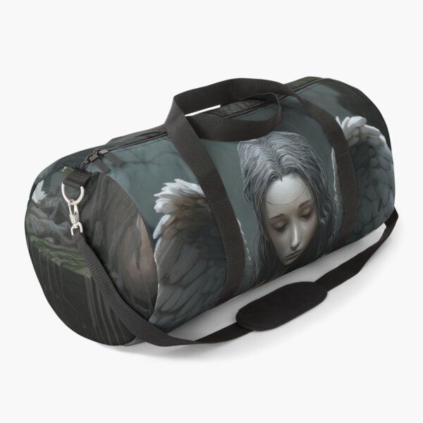 Item preview, a marble angel statue crying black tears in a flooded graveyard designed and sold by Surreal-Inc.