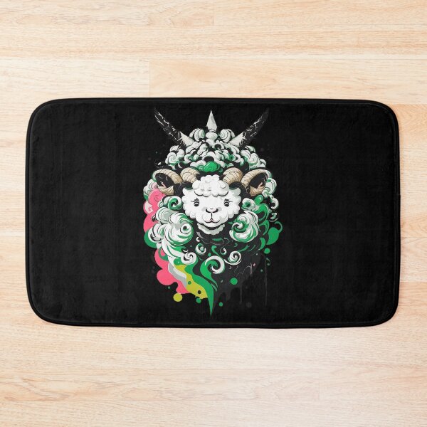 Item preview, Curly Sheep Illustration designed and sold by marthavelony.