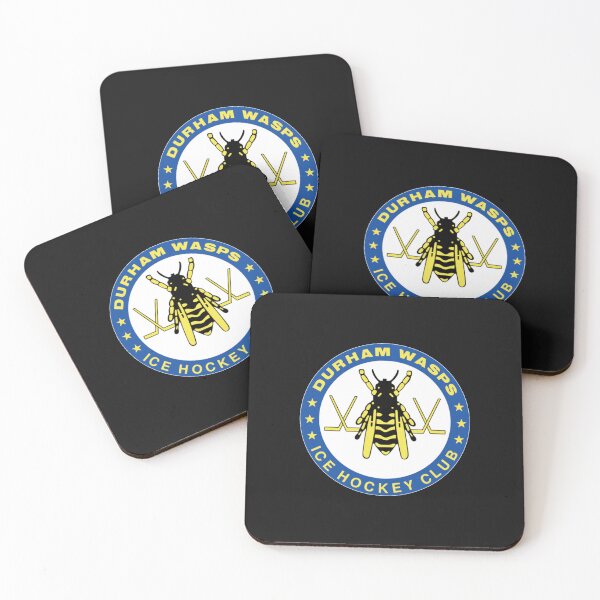Artikelvorschau, Durham Wasps Ice Hockey Team Retro Logo   entworfen und verkauft von MahnoorSutoller.