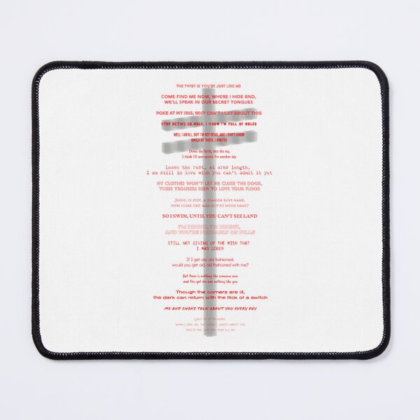 Item preview, Frightened Rabbit Lyric designed and sold by GermaineNeufvil.