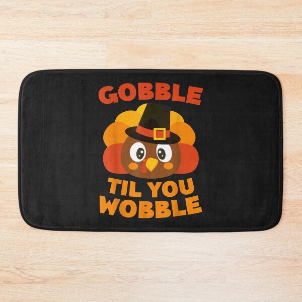 Item preview, Gobble Til You Wobble T-Shirt Thanksgiving Day designed and sold by William Parker.