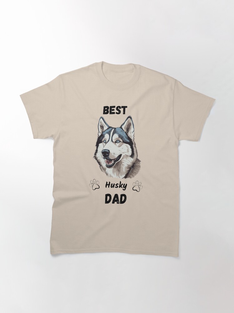 husky dad shirt