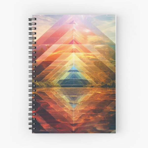 Item preview, a prism splitting and converging time streams into a vibrant spectrum designed and sold by Surreal-Inc.