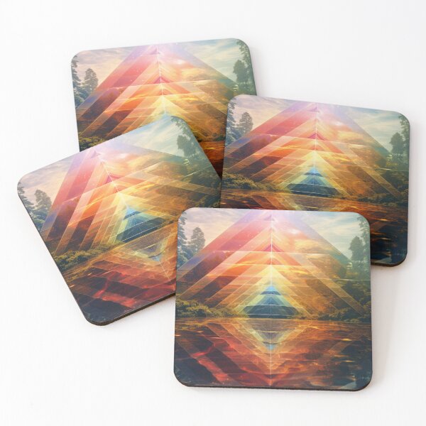 Item preview, a prism splitting and converging time streams into a vibrant spectrum designed and sold by Surreal-Inc.
