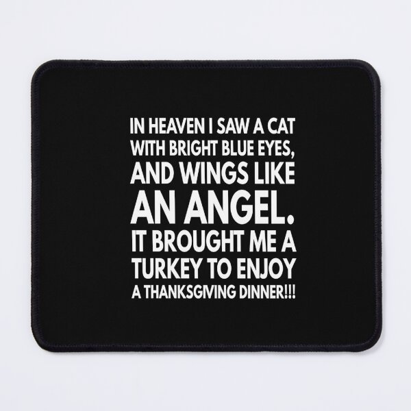 Item preview, Cat in Heaven Thanksgiving designed and sold by Storiesforyou.