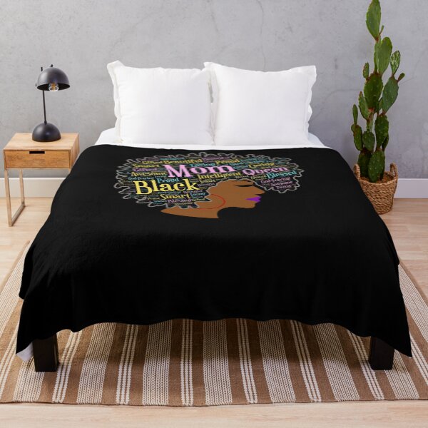 Item preview, African American Mom Mother's Day Words In Afro  	 designed and sold by ssqpdrhopu5.