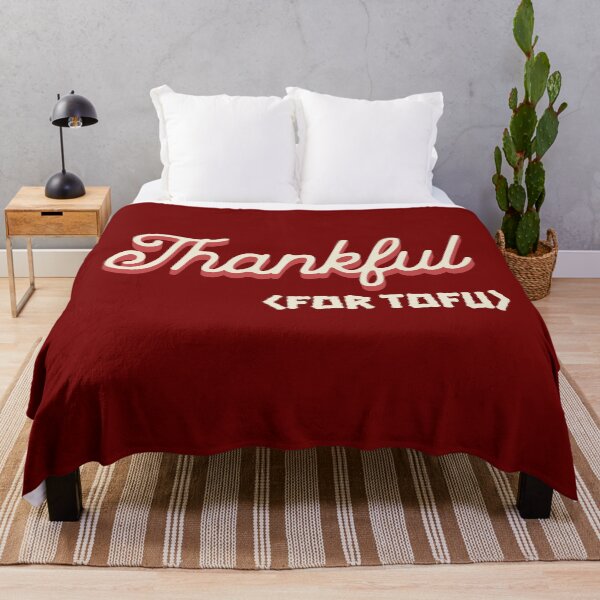 Item preview, Thankful (for tofu) Thanksgiving designed and sold by Cult of Seitan.