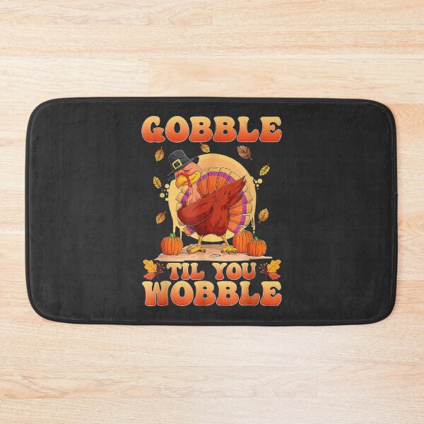 Item preview, Gobble Til You Wobble Turkey Dabbing Funny Thanksgiving designed and sold by William Parker.