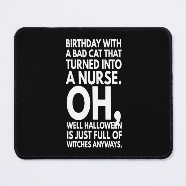 Item preview, Birthday Bad Cat Nurse Halloween designed and sold by Storiesforyou.